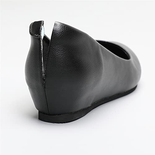 Chaussures femme cuir noir pointure 42 ville et chic