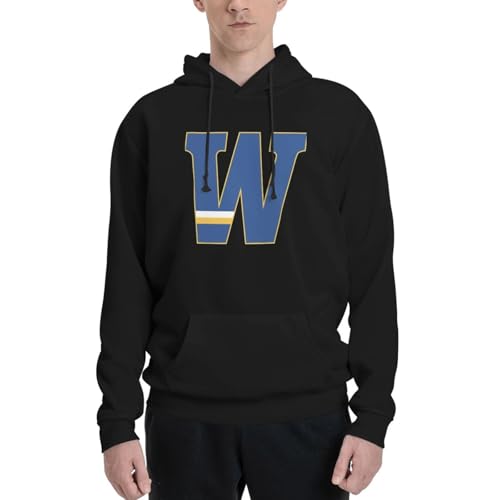 Widener University Men'S Fleece Hoodie Sweatshirt Winter Casual Pullover With Pockets Hoodies