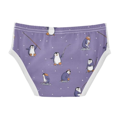 Wusikd Cute Penguins Boys' Underwear Cotton Boys Briefs Soft Toddler Underwear 2T2