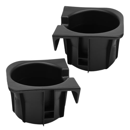 Image of Center Console Cup Holder Compatible with 2005-2017 Tacoma Cup Black Holder Inserts 66991-04012 66992-04012
