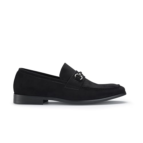 Image of Ferro Aldo Men's Premium Moc Toe Loafers | Casual & Dress Styles with Tassels & Horsebit Buckles