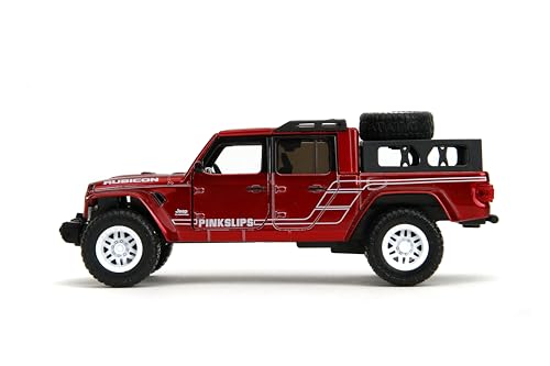 Jada Pink Slips 1:32 Jeep Gladiator Die-Cast Car, Toys for Kids and Adults, Multicolor, 5 x 2.5 x 1.8 inches - Image 3