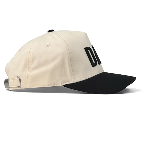 Image of DAD Hat for Men, Adjustable Embroidered Cap with EST 2026, First for New Dad