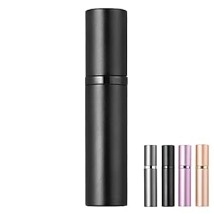 BRARIOS Parfümzerstäuber Nachfüllbar,leer Reise Parfüm Zerstäuber,5ml Mini Portable Sprühflasche,Taschenzerstäuber für…