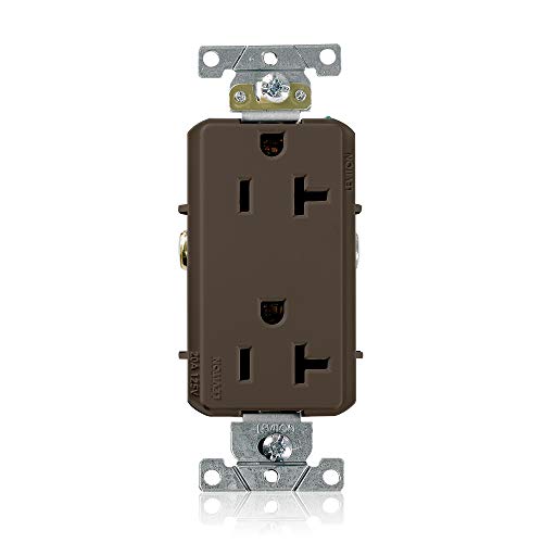Leviton 16342 Prise duplex 20-Amp 125-Volt Decora