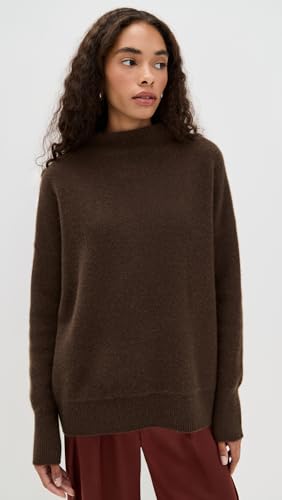 Image of Vince Women's Boiled Funnel Neck Pullover