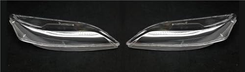 Capots phares voiture pour Mazda 6 2003-2015 en paire de coques transparentes de remplacement avant