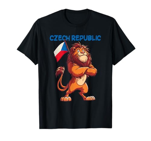 Image of Great Czech Republic Lion Costume for Boys and Girls T-Shirt