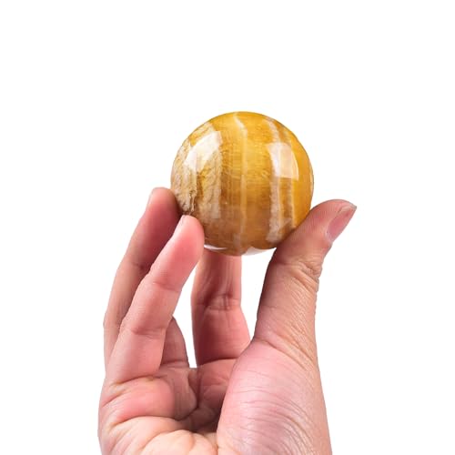 JIC Gem Natural Yellow Fluorite Crystal...