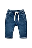 Noppies Baby - Jungen Boys Denim Pants Gudar Relaxed Fit Hose, Blue Denim - P327, 74 EU