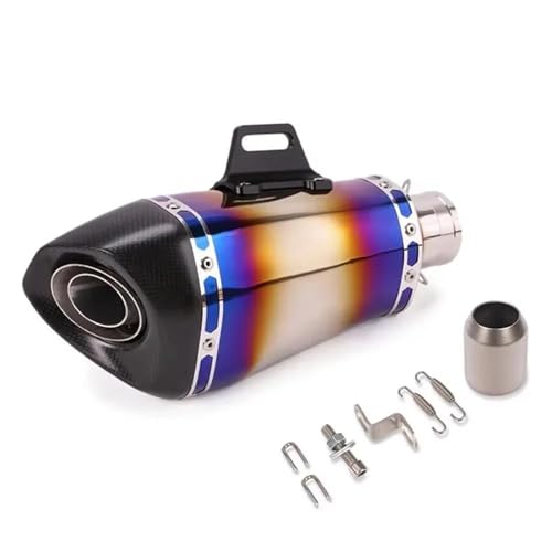 Schalldämpfer Motorradauspuff Für Kawasaki, Für Z900 Für Z800, Modifizierte Auspuffanlagen Motorrad Auspuff Rohr Auspuffrohr(Farbe 1)