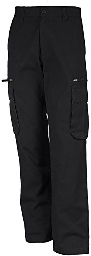 Kariban/SpasoKariban Spaso Heavy Canvas Trousers Black L=44