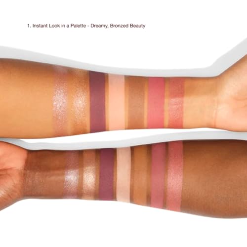 Charlotte Tilbury Instant Look in a Palette - Powder Face Makeup for Eyes & Cheeks - Powder Bronzer, Highlighter & Blush for the Perfect Summer-Fresh Glow - Dreamy, Bronzed Beauty - Thumbnail 4