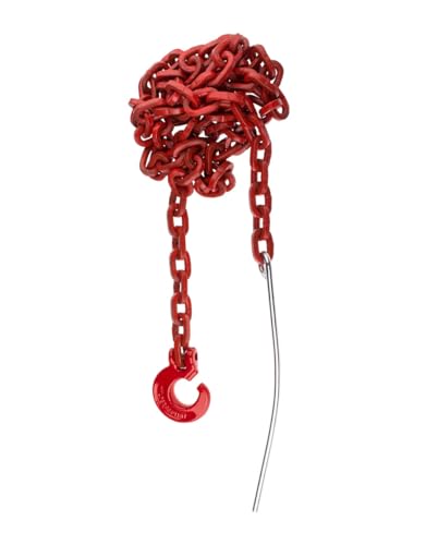 Vierkantkette mit Schlinghaken und Durchstichnadel zul. Zugkraft LC 4500 daN, Länge 2,5 m, Kette Ø bis 8 mm