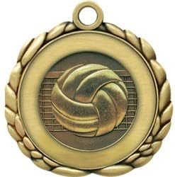 2.5 in. Quali Craft Volleyball Medallion