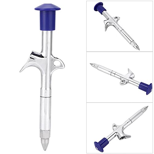 Keenso Mountain Bike Grease Gun, Bearing Hub Grease Gun Lubricating Oil Syringe with 0.9mm Grease Nozzle Repair Tools