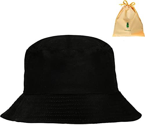 Jrancc Bucket Hat,Fischerhüte 56-58cm Baumwolle Unisex Faltbar Anglerhut zum Jagen Wandern Camping Reisen Angeln Cover