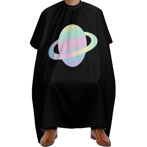 Colourful Earth Hair Cutting Cape for Men Women Waterproof Barber Cape Adjustable Salon Haircut Capes