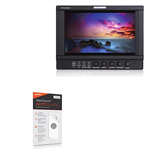 BoxWave Screen Protector Compatible with JVC DT-X93H - ClearTouch Anti-Glare (2-Pack), Anti-Fingerprint Matte Film Skin