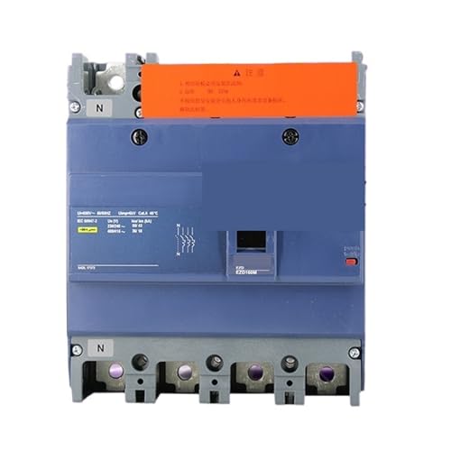 Disjoncteur EZD160M 100A 4P 3D pour sécuriser le réseau électrique d'un bâtiment