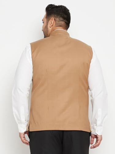 Image of Vastramay Plus Men's Nehru Jacket