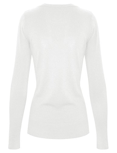 Image of Cielo Women's Solid Soft Stretch Pullover Knit Sweater
