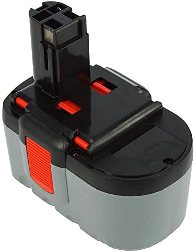 24,00V 3000mAh NiMH Compatible pour BOSCH GBH 24 VF/3B, GCM 24 V, GKG 24 V, GKS 24 V, GLI 24 V, GMC 24 V, GML 24 V, GML 24 V-CD, GSA 24 V, GSA 24 VE, GSA 24...