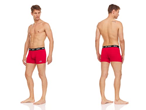 TAPOUT Men's Boxer Briefs - Sporty Fit Performance Mens Underwear, Mystery Assorted Colors, Stretchable No Fly - 6 Pack(S-5X) 6