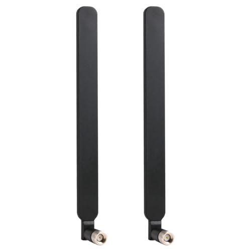 2pcs 10dBi Antena 4G LTE Antena SMA Macho, 19cm Banda Ancha 700-2700Mhz Antena Omnidireccional para Módem 4G LTE Router Cámara IP Huawei B310/B525/B593/B315 Vodafone ZTE Alcatel Linkhub