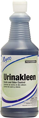 Nyco UrinakleenUric Acid Dissolver - 32 oz - Urine Remover - Descales Water Deposits & Controls Odors - Keeps Urinals Free Flowing - Powerful Uric Acid Salt Remover - (NL020-Q12) Nyco UrinakleenUric Acid Dissolver - 32 oz - Urine Remover - Descales Water Deposits & Controls Odors - Keeps Urinals Free Flowing - Powerful Uric Acid Salt Remover - (NL020-Q12)