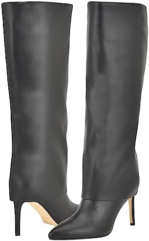 NINE WEST Women's Radish Knee High Boot, Black 001, 11 | Image 5