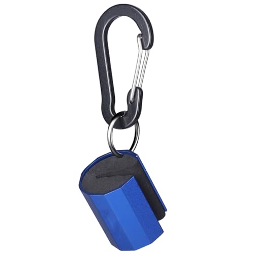 VOCUE Soportes para cañas de pescar, calcetines para cañas de pescar, portátiles, versátiles, soportes para cañas de pescar con llavero