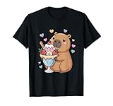 Capybara mit Eisbecher Design