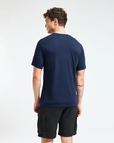Image of Wellbi Bamboo Men's Tshirt - Ultra-Soft, Breathable & Sustainable | Premium Cotton Blend for Supreme Comfort | Stylish & Eco-Friendly T-Shirt for Men | Tshirt Men Cotton