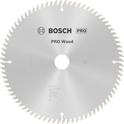 Bosch 1x Lame de scie circulaire filaire PRO Wood pour scies Ă onglets