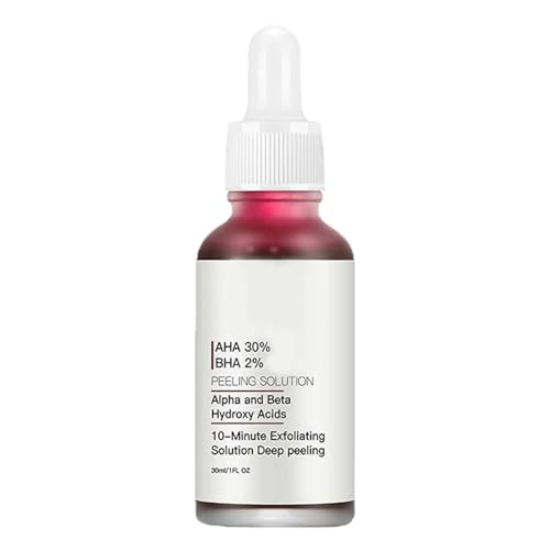 AHA 30% + BHA 2% Peeling Solution, Chemical Peel for Face At Home...