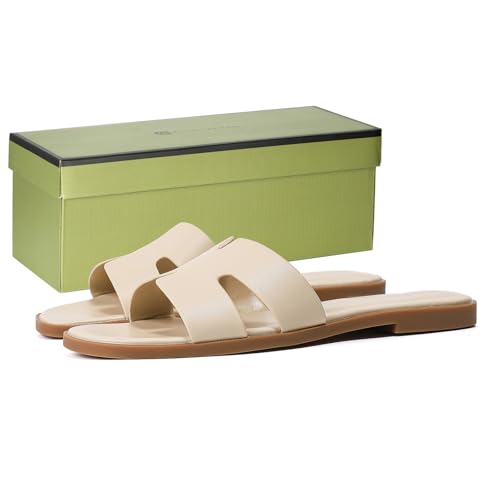 Image of Stratuxx Kaze Women's Open Toe Flat Dress Slide Sandals