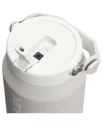 Image of Stanley IceFlow 2.0 Flip Straw Jug with Handle 64 oz | Twist On Lid and Flip Up Straw | Leakproof for Travel and Sports | Insulated Stainless Steel | BPA-Free | Ash