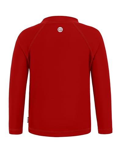 Image of Toddler Boys Swim Shirts Rash Guard Long Sleeve UPF 50+ Sun Protection