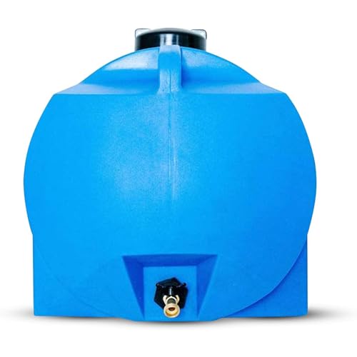 WaterPrepared 35 Gallon Portable Utility Water Tank, Blue - Image 4