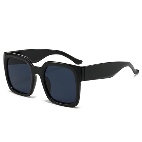 Lunettes de soleil rétro carrées anti-éblouissement UV400 pour les yeux sensibles