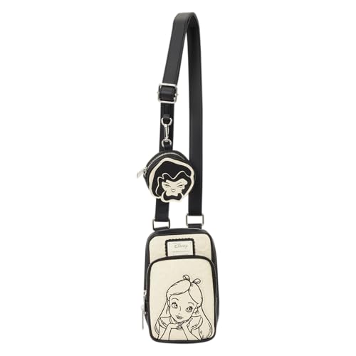 Bolso bandolera Loungefly Disney Alicia material premium mayo 2026