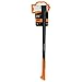 Fiskars Hacha, 2,57 kg, Estuche incluido, Longitud: 96 cm, Negro/Naranja, X27–XXL, 1015644
