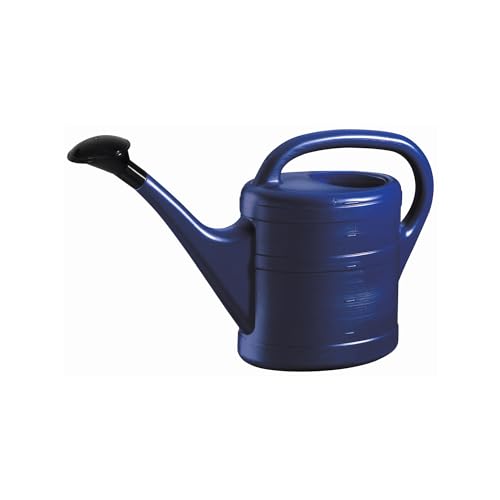 Bunte Gartengießkanne 5 Liter mit Brause (Blau)