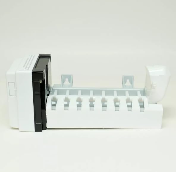 Refrigerator Ice Maker Assembly Replaces for Maytag MFI2570FEZ07 MFI2570FEW04 MFI2570FEZ01 MFI2570FEZ02 MFI2570FEZ03 MFI2570FEZ04 MFI2570FEZ05 MFI2570FEZ06 MFI2570FEZ08 MFI2570FEZ09 Refrigerator