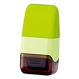 Sharplace Löschen Des Roller Stamp Datenschutz ID Schutzes Self Inking, Grün
