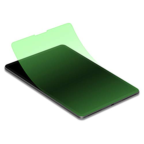 3Pcs Flexible en Verre Trempé Protection D'écran pour Ipad 10,2 Pouces (2019) - [Anti-Bleu Clair Filtre] [Anti Fingerprint] [9H Résistant Aux Rayures] Cover