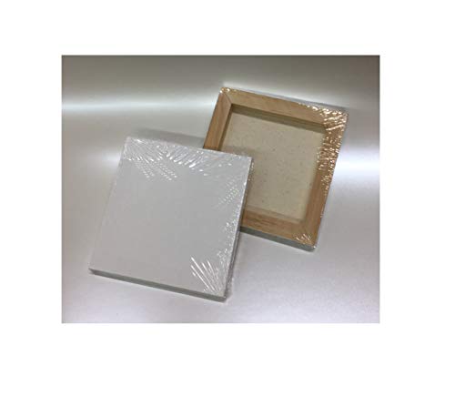 N/A - Mini pannelli in tela, 10 x 10 cm, quadrati