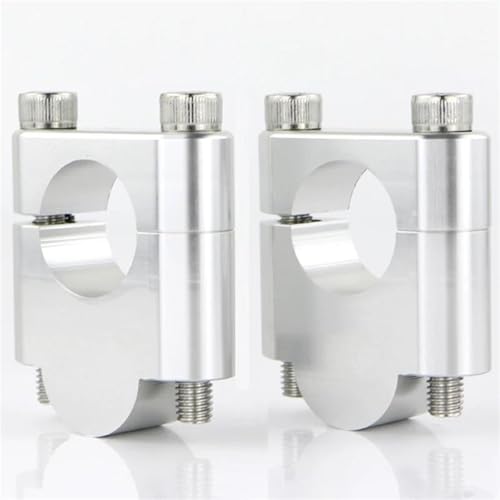 Abrazadera de manillar para Forza 250 y PCX base extensor de soporte en plata
