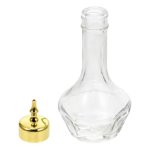 Milisten Botella Mezcladora de Vino de Vidrio Gotero 50 Ml para Barra de Coctelería Incluye Utensilios para Preparar Cócteles Profesionales